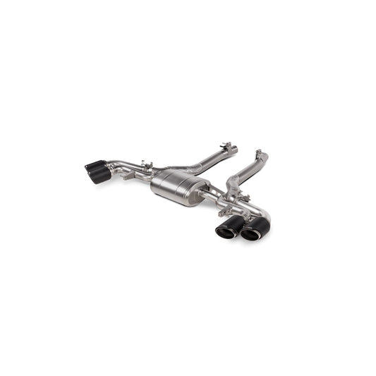 Akrapovic S-BM/T/16H BMW F95 F96 Slip-On Line (Titanium) (Inc. X5 M & X6 M) | ML Performance US Car Parts