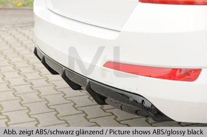 Rieger 00099292 Skoda 5E Octavia Rear Diffuser 3 | ML Performance UK Car Parts
