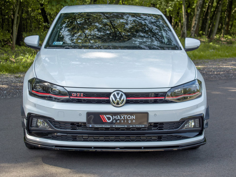 Maxton Design VW Polo MK6 GTI Front Splitter V.1