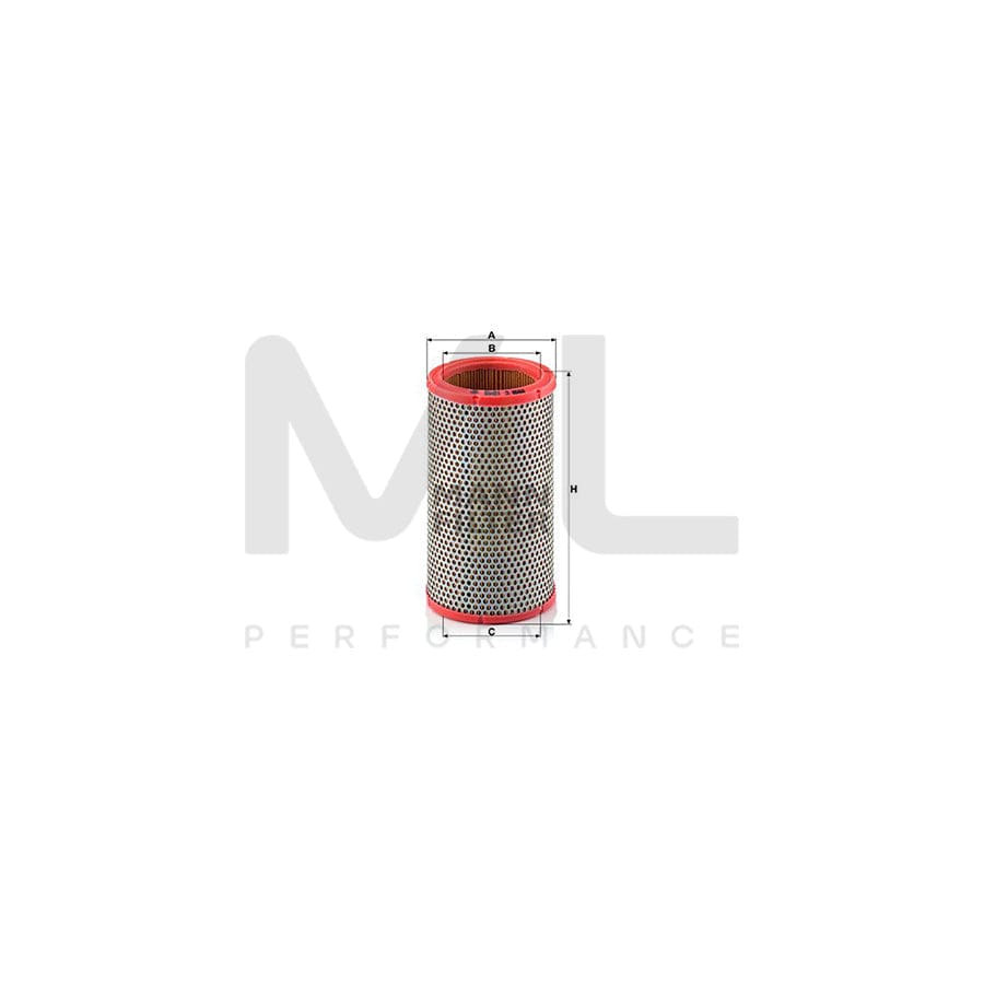 MANN-FILTER C 1245 Air Filter for PEUGEOT 505 Filter Insert