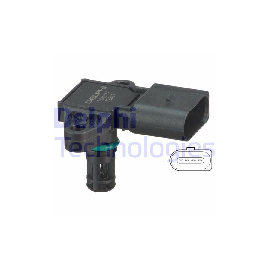 Delphi Ps10177 Intake Manifold Pressure Sensor