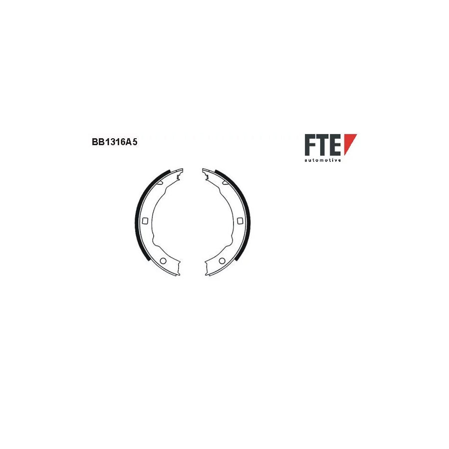 FTE Bb1316A5 Handbrake Shoes