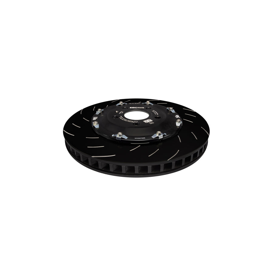 EBC SG2F011 Audi RSQ3 Racing 2 Piece Floating SG Grooved Discs Front (Complete Assembly) - TRW Caliper 1 | ML Performance US Car Parts
