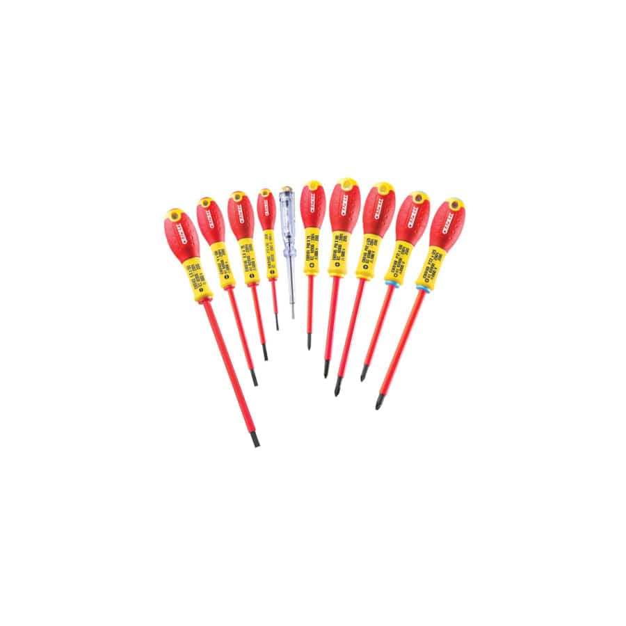 Expert BRIE160912B E160912 Insulated Screwdriver Set,10 Piece
