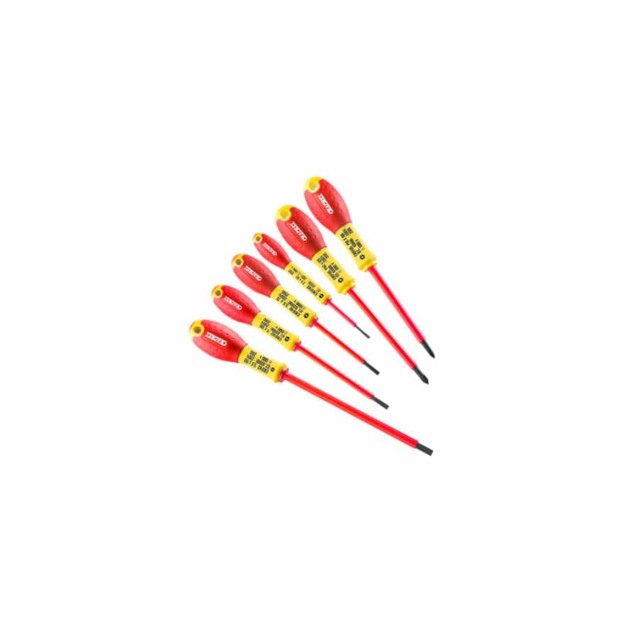 Expert BRIE160910B Insulated Screwdriver Set, 6 Piece