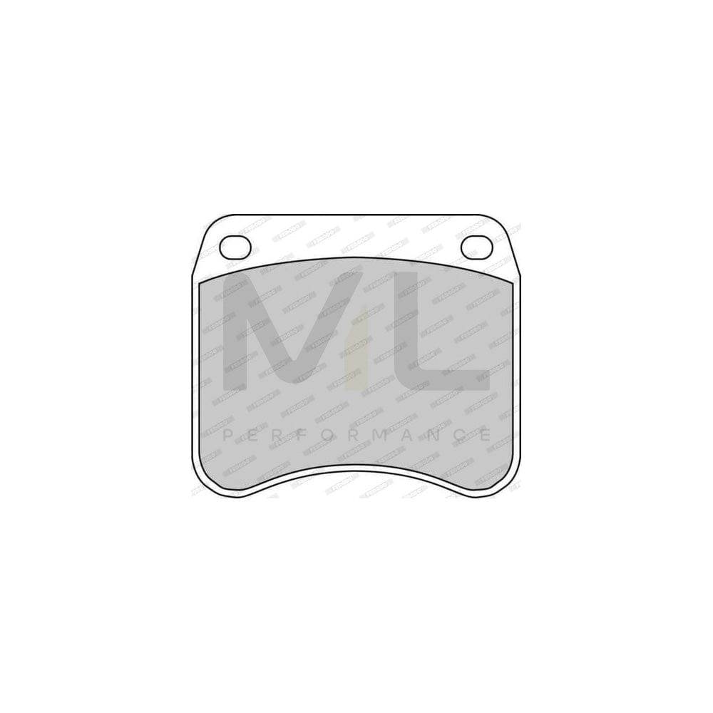 Ferodo Premier Fdb1072G Brake Pad Set Not Prepared For Wear Indicator | ML Performance Car Parts