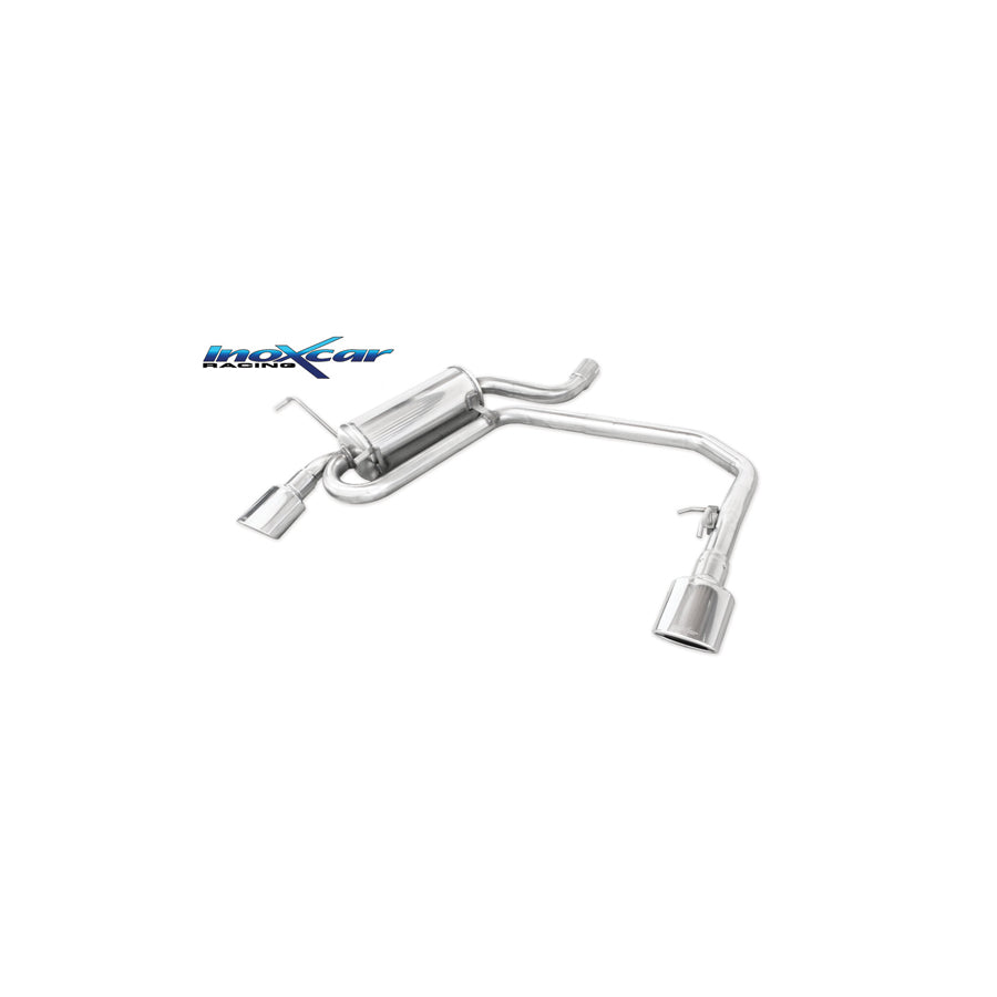 InoXcar TWPE.15.120 Peugeot 406 Stainless Steel Rear Exhaust