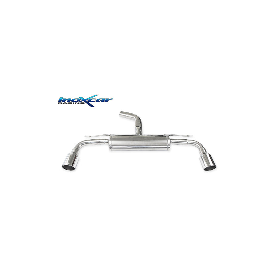 InoXcar TWVW.24.XR10 VW Golf 7.5 Duplex Rear Silencer