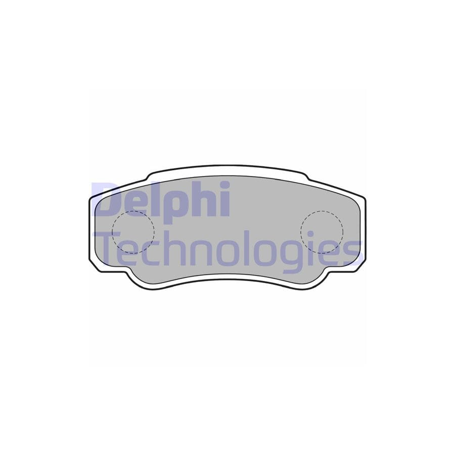 Delphi Lp1790 Brake Pad Set