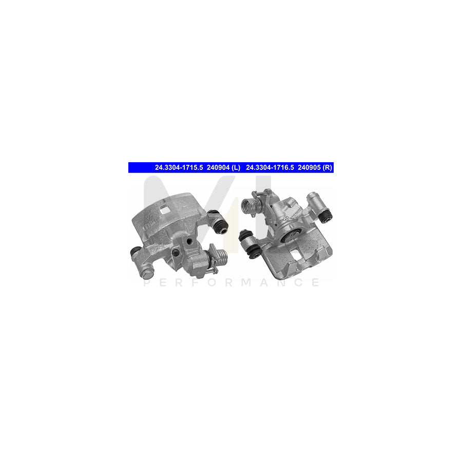 ATE 24.3304-1715.5 Brake Caliper for TOYOTA COROLLA without holder