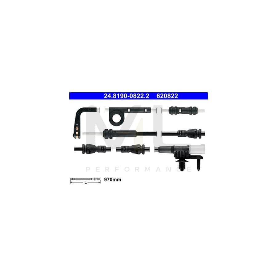 ATE 24.8190-0822.2 Brake pad wear sensor