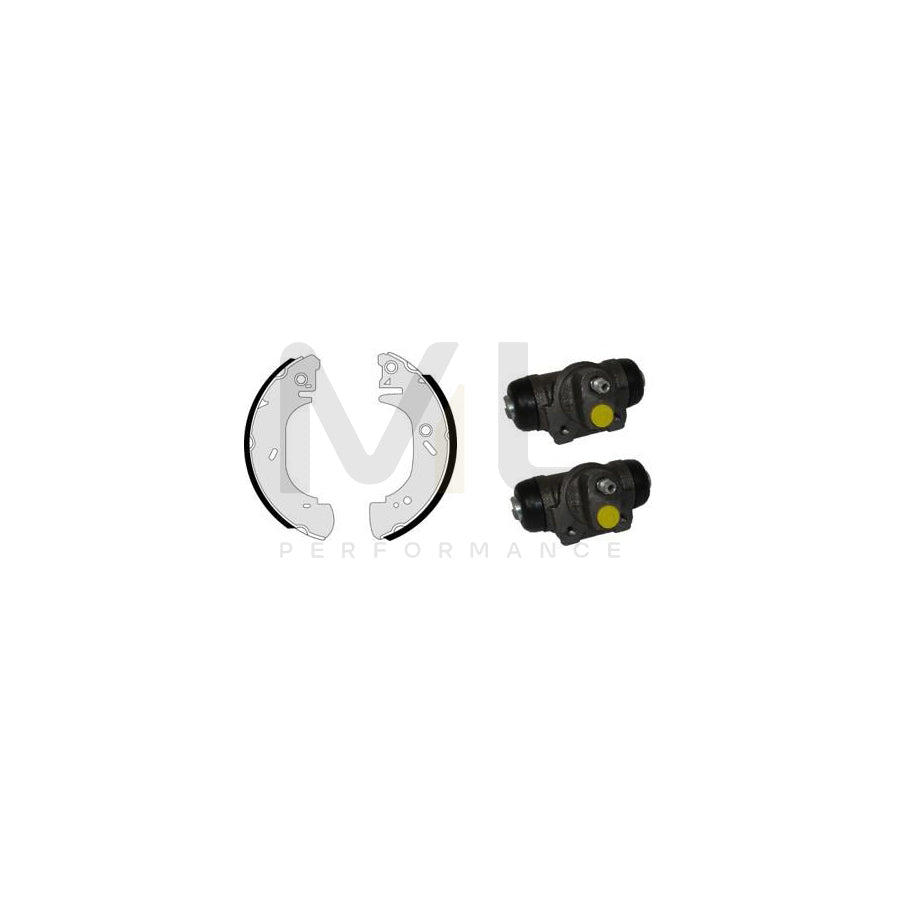 BREMBO STANDARD KIT H 68 063 Brake Shoe Set for RENAULT MASTER Ø: 280mm | ML Performance Car Parts