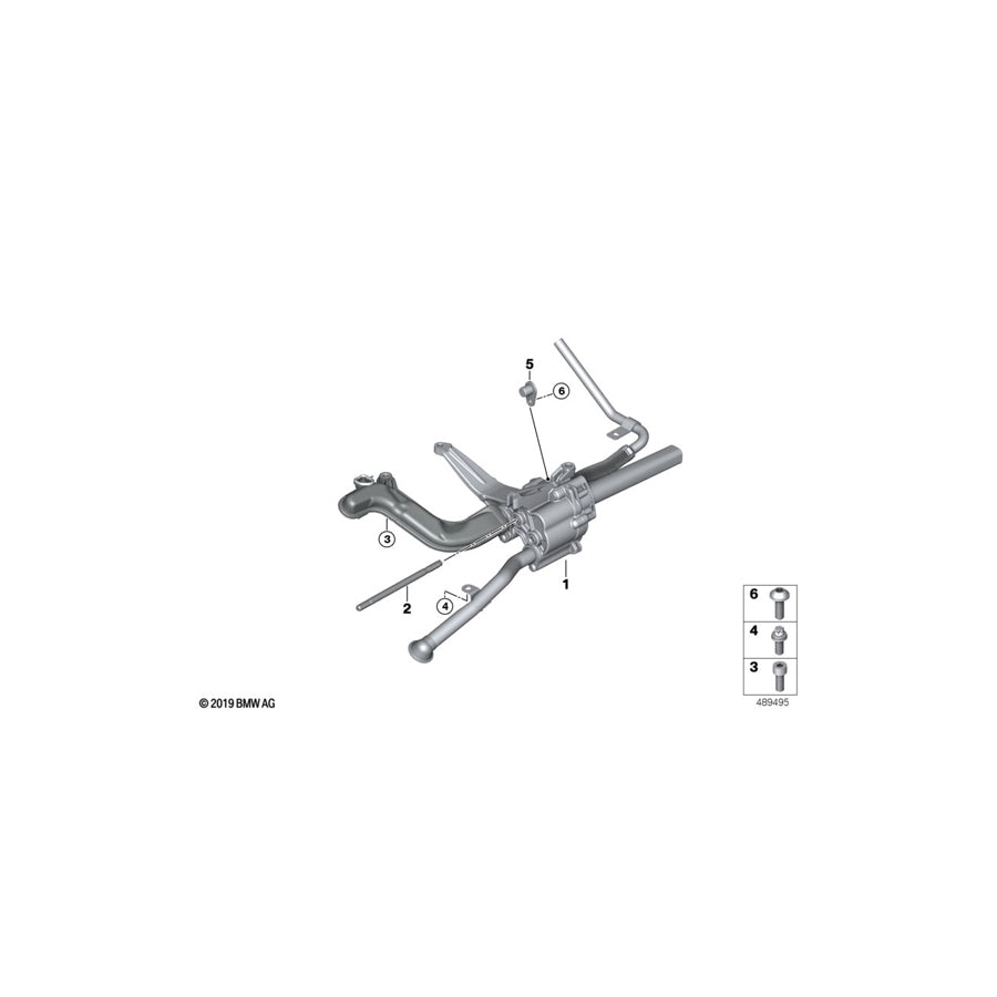 Genuine BMW 11418335879 Cover Lid FOR RETURN LINE (Inc. M235i Racing) | ML Performance US Car Parts