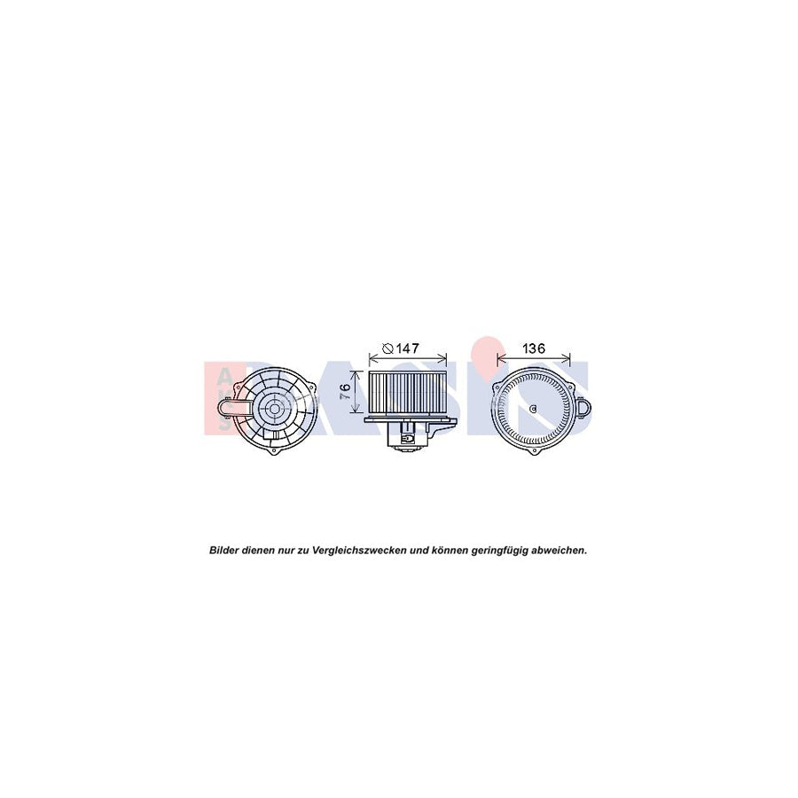 AKS Dasis 518086N Interior Blower