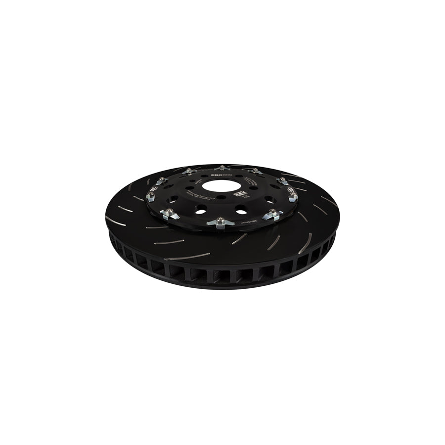 EBC SG2F009OS Audi Lamborghini Racing 2 Piece Floating SG Grooved Discs Front (Complete Assembly) - Brembo/TRW Caliper (Inc. R8, RS4 & Gallardo) 1 | ML Performance US Car Parts