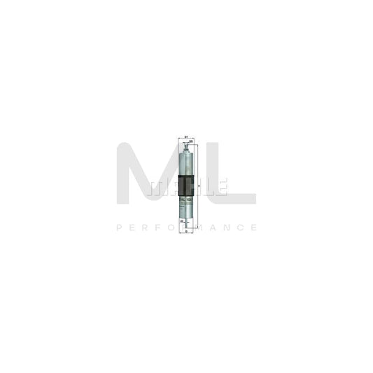 MAHLE ORIGINAL KL 104/1 Fuel filter In-Line Filter | ML Performance Car Parts