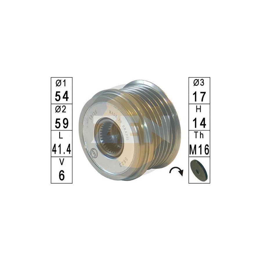 Era ZN5623 Alternator Freewheel Clutch