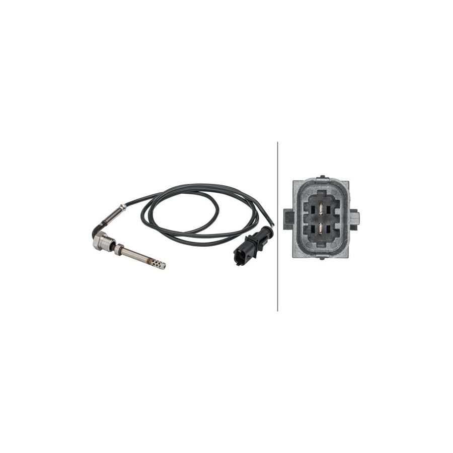 Hella 6PT 358 181-491 Sensor, Exhaust Gas Temperature