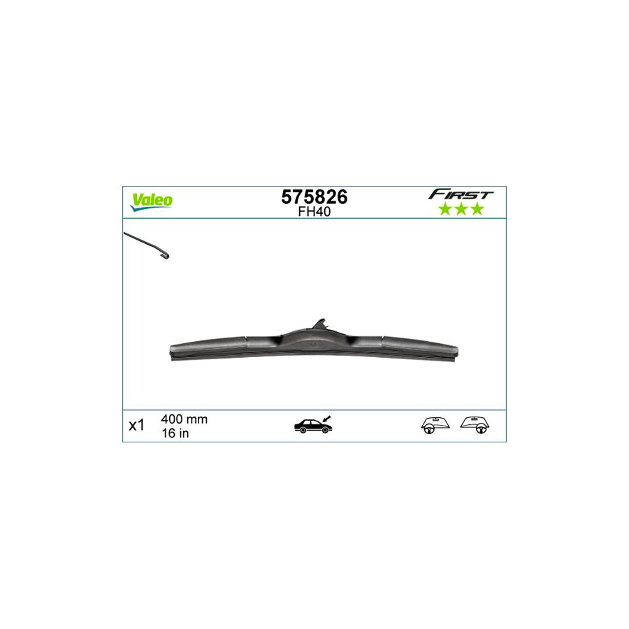 Valeo First Hybrid 575826 Wiper Blade | ML Performance US Car Parts