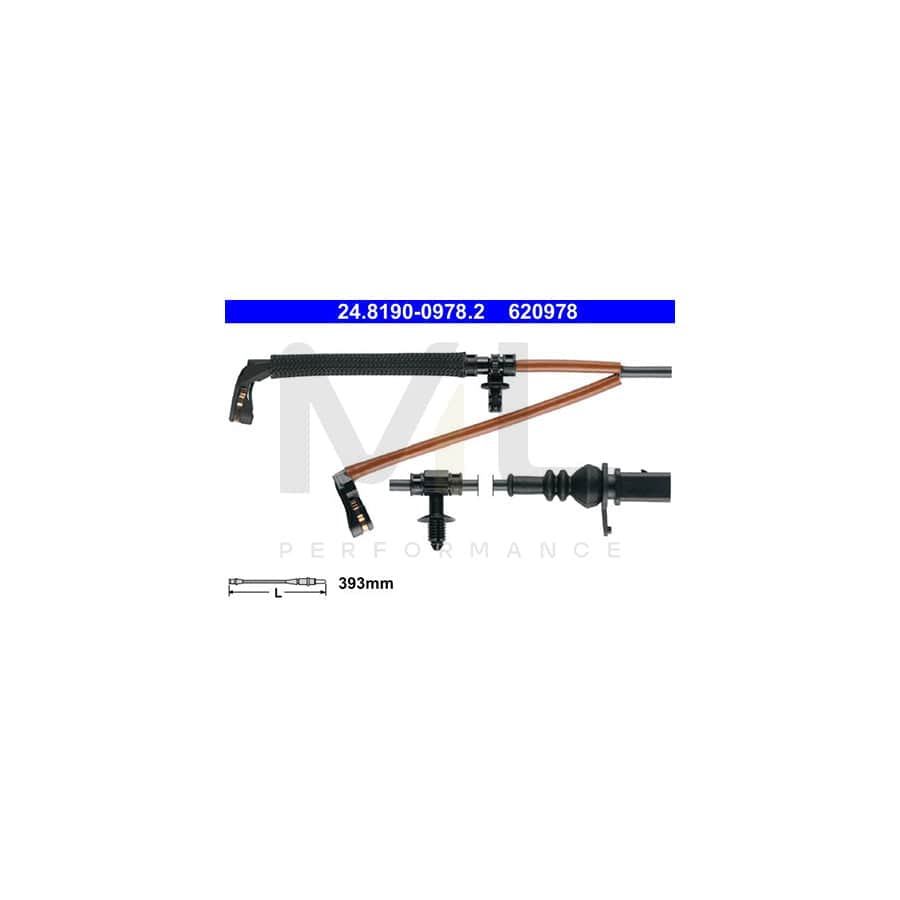 ATE 24.8190-0978.2 Brake pad wear sensor