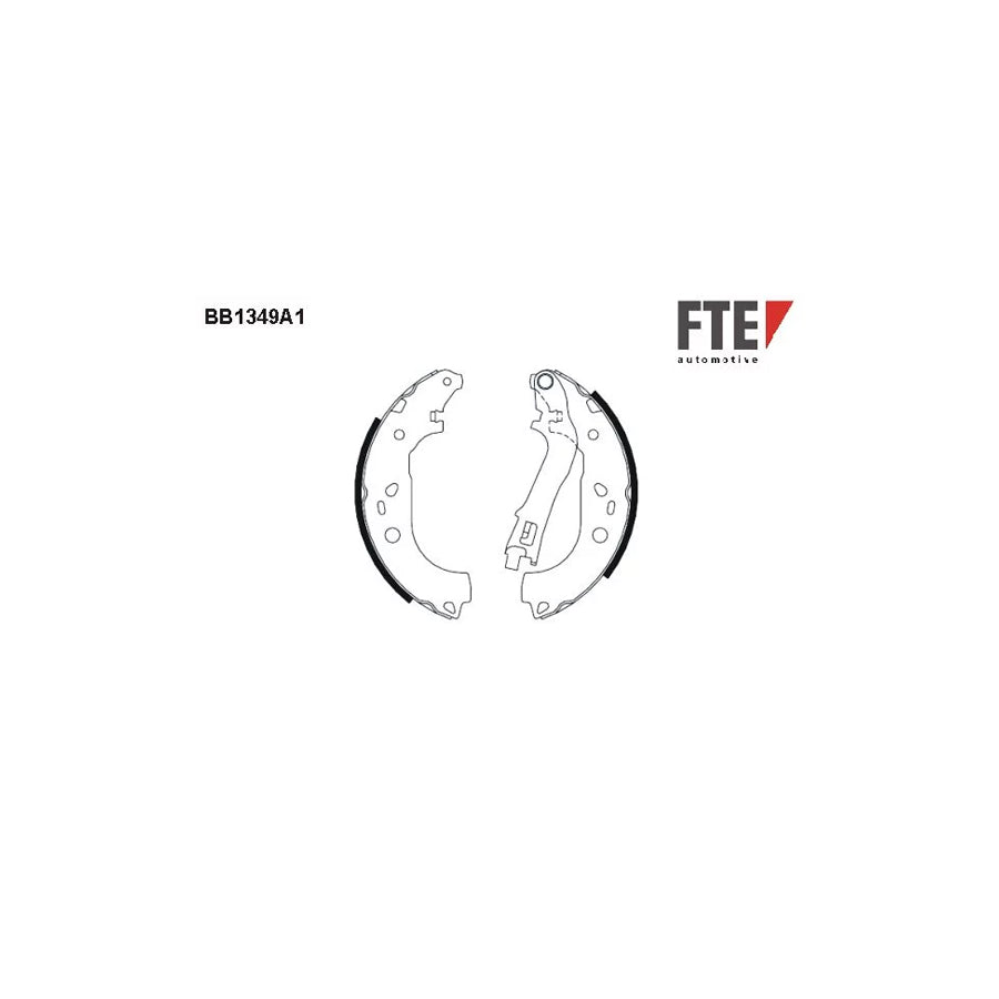 FTE Bb1349A1 Brake Shoe Set