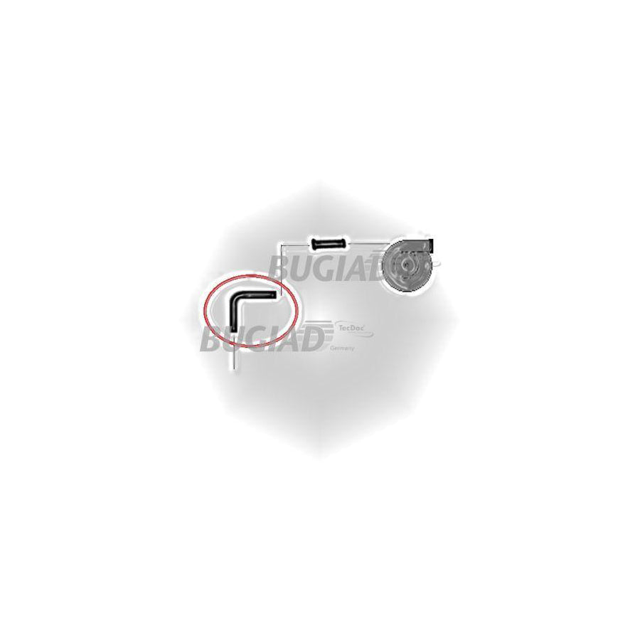 BUGIAD 88101 Charger Intake Hose