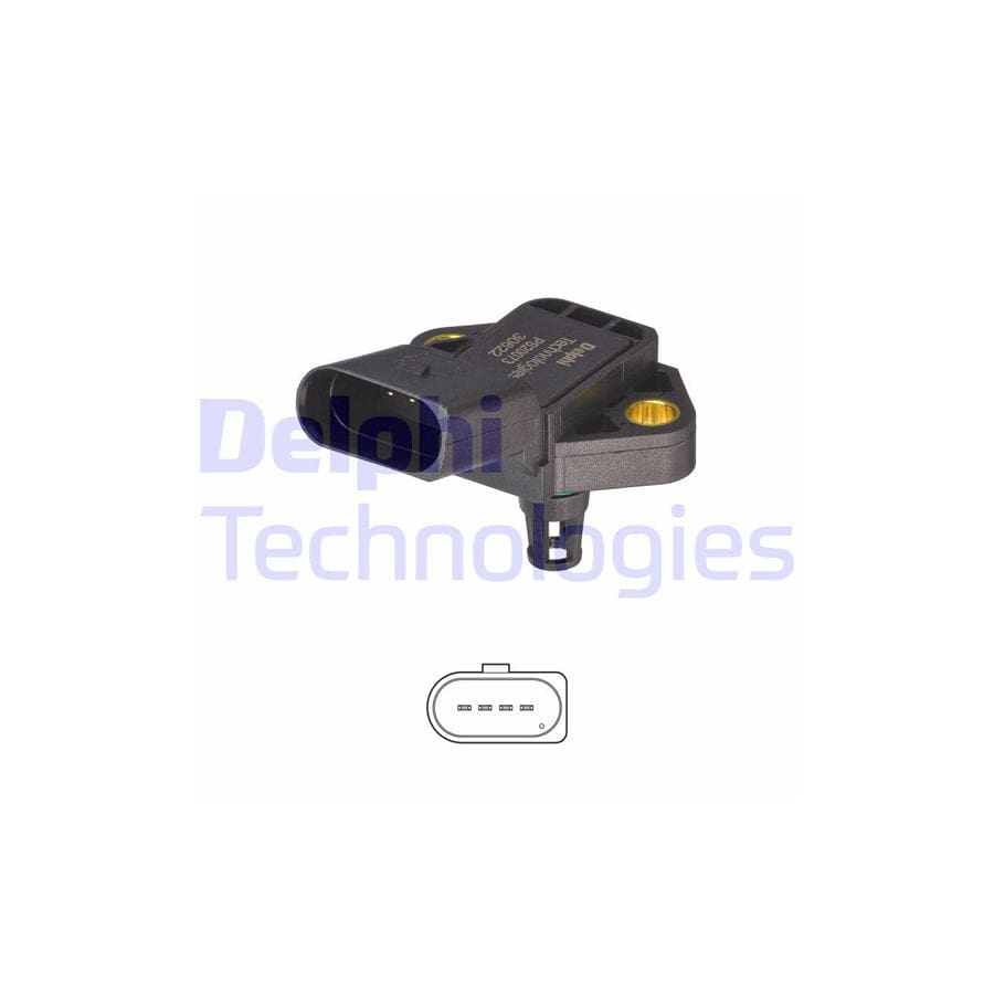 Delphi Ps20073-12B1 Intake Manifold Pressure Sensor