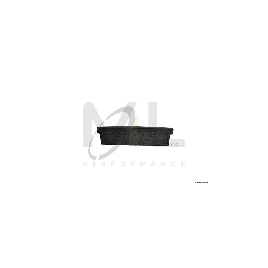 TRUCKTEC AUTOMOTIVE 08.62.801 Number plate holder for BMW 7 (E38) Front, Black, frameless