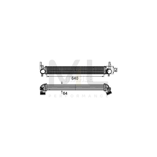 MAHLE ORIGINAL CI 165 000P Intercooler | ML Performance Car Parts