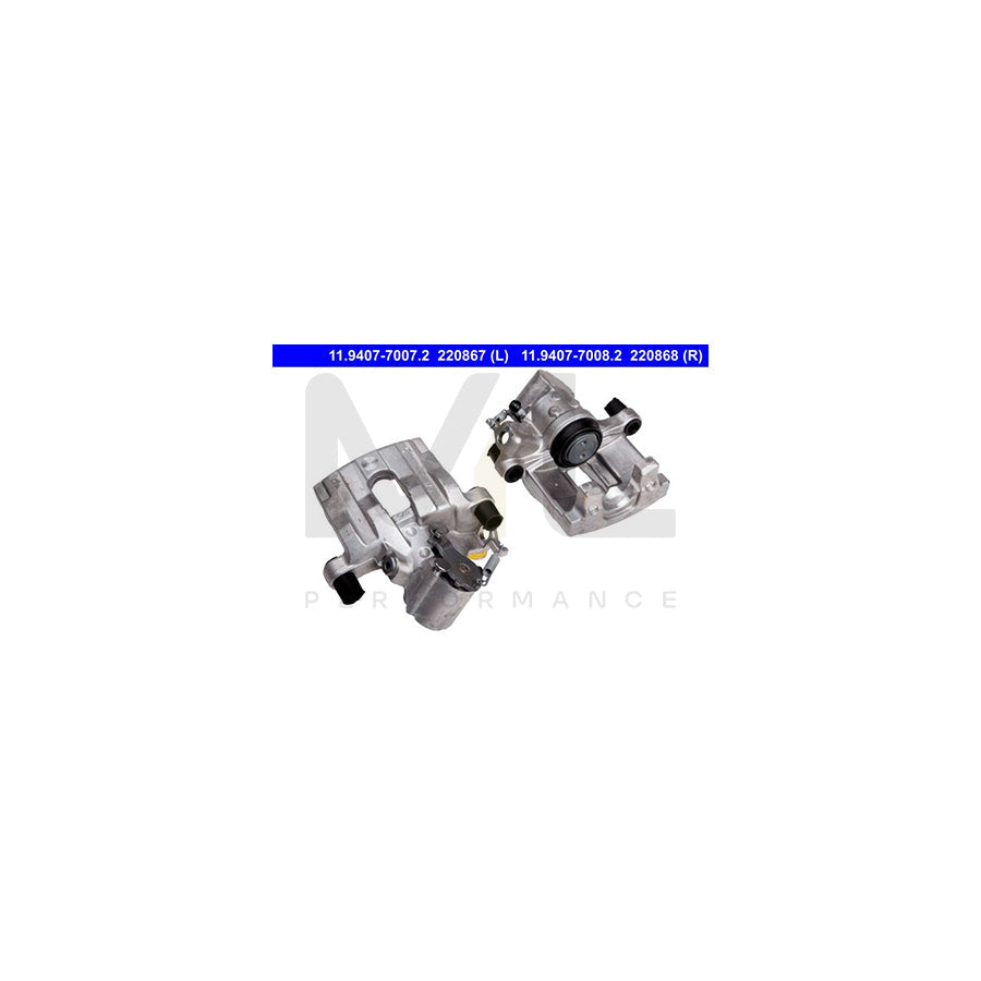 ATE 11.9407-7008.2 Brake Caliper without holder