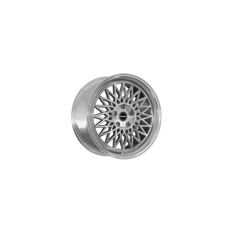 Borbet B 8x18 ET30 B 80830112566,5SRP Silver Rim Polished Wheel