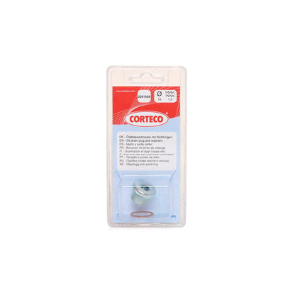Corteco 220158S Sealing Plug, Oil Sump