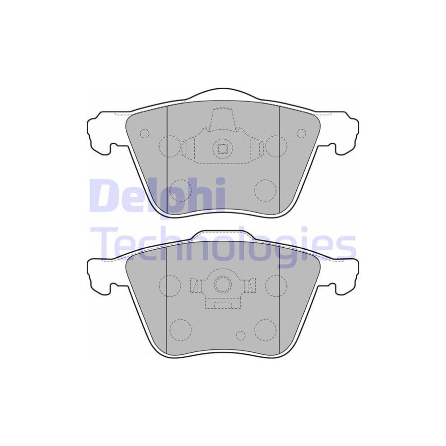 Delphi Lp1821 Brake Pad Set