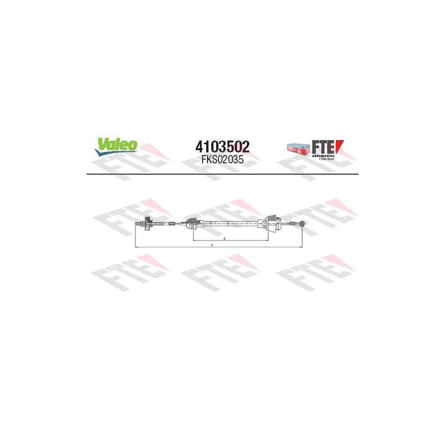 FTE 4103502 Clutch Cable
