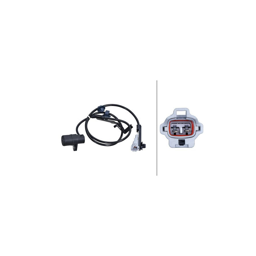 Hella 8AH 355 464-581 Brake Hose For Citroen Ax