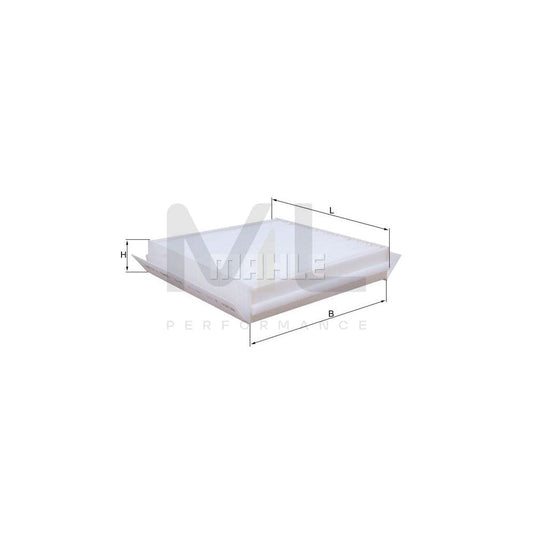 MAHLE ORIGINAL LA 96 Pollen filter Particulate Filter | ML Performance Car Parts