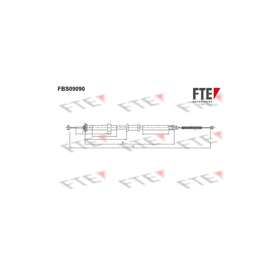 FTE 9250306 Hand Brake Cable