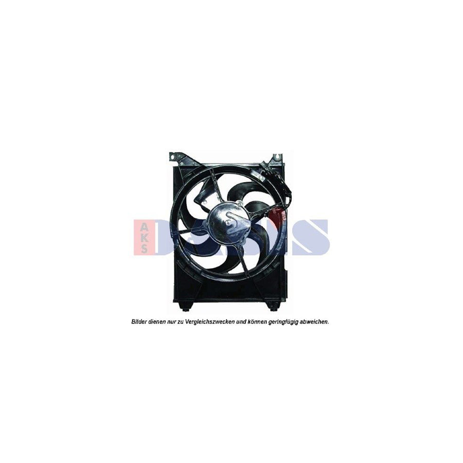 AKS Dasis 568025N Fan, Radiator for Hyundai Amica / Atoz (MX)