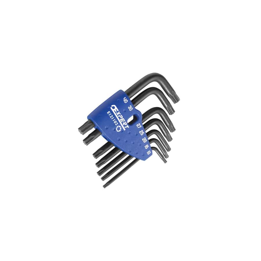 Expert BRIE121102B TORX Key Set of 7 (TX10-TX40)