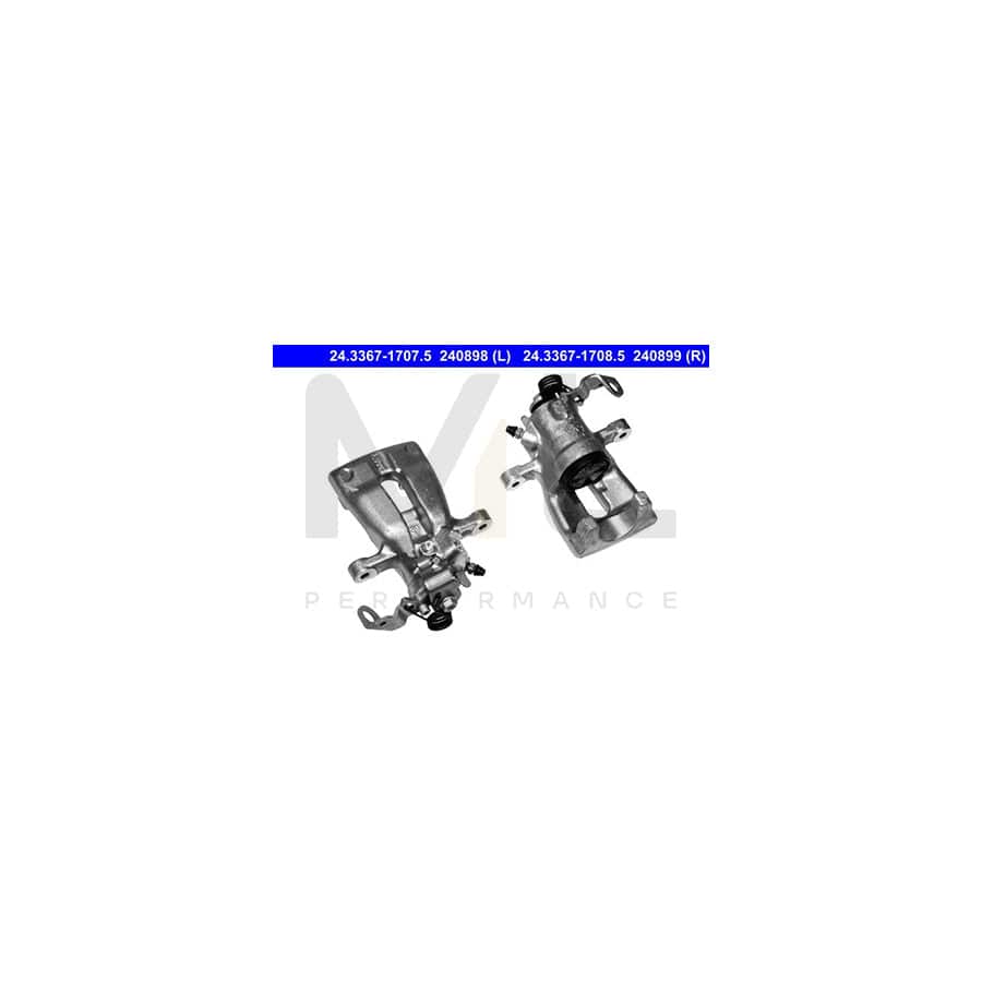 ATE 24.3367-1707.5 Brake Caliper without holder