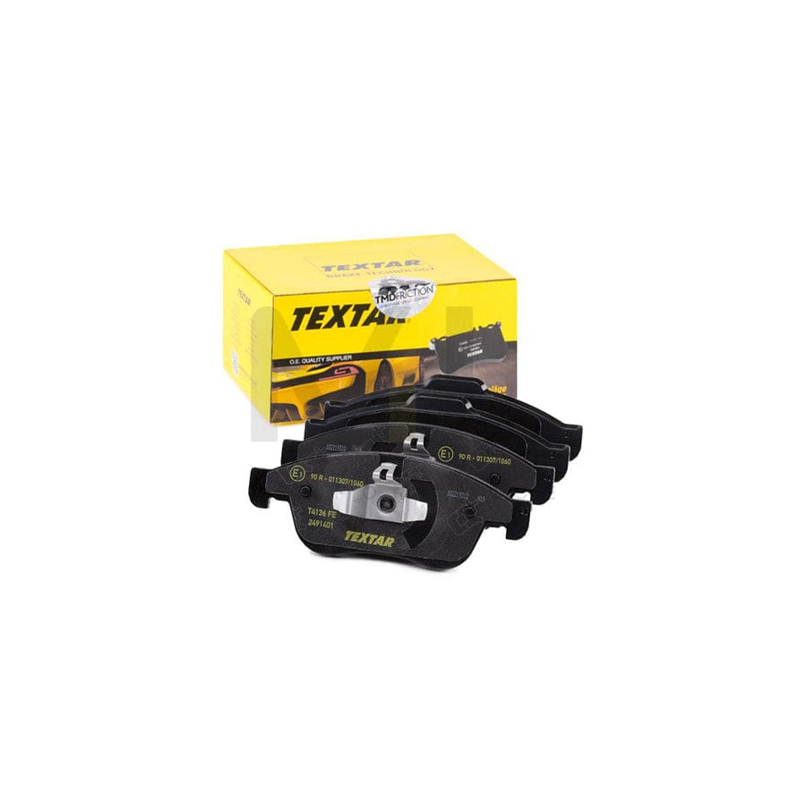 TEXTAR 2491401 Brake pad set not prepared for wear indicator | ML Performance Car Parts