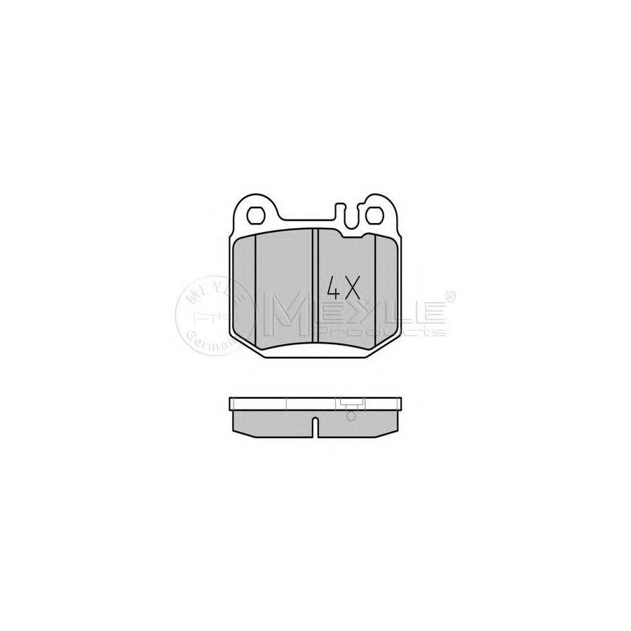 Meyle 025 231 5716 Brake Pad Set