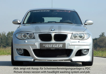 Rieger 00035015 BMW 1 Series E87 Front Bumper 5 | ML Performance UK Car Parts