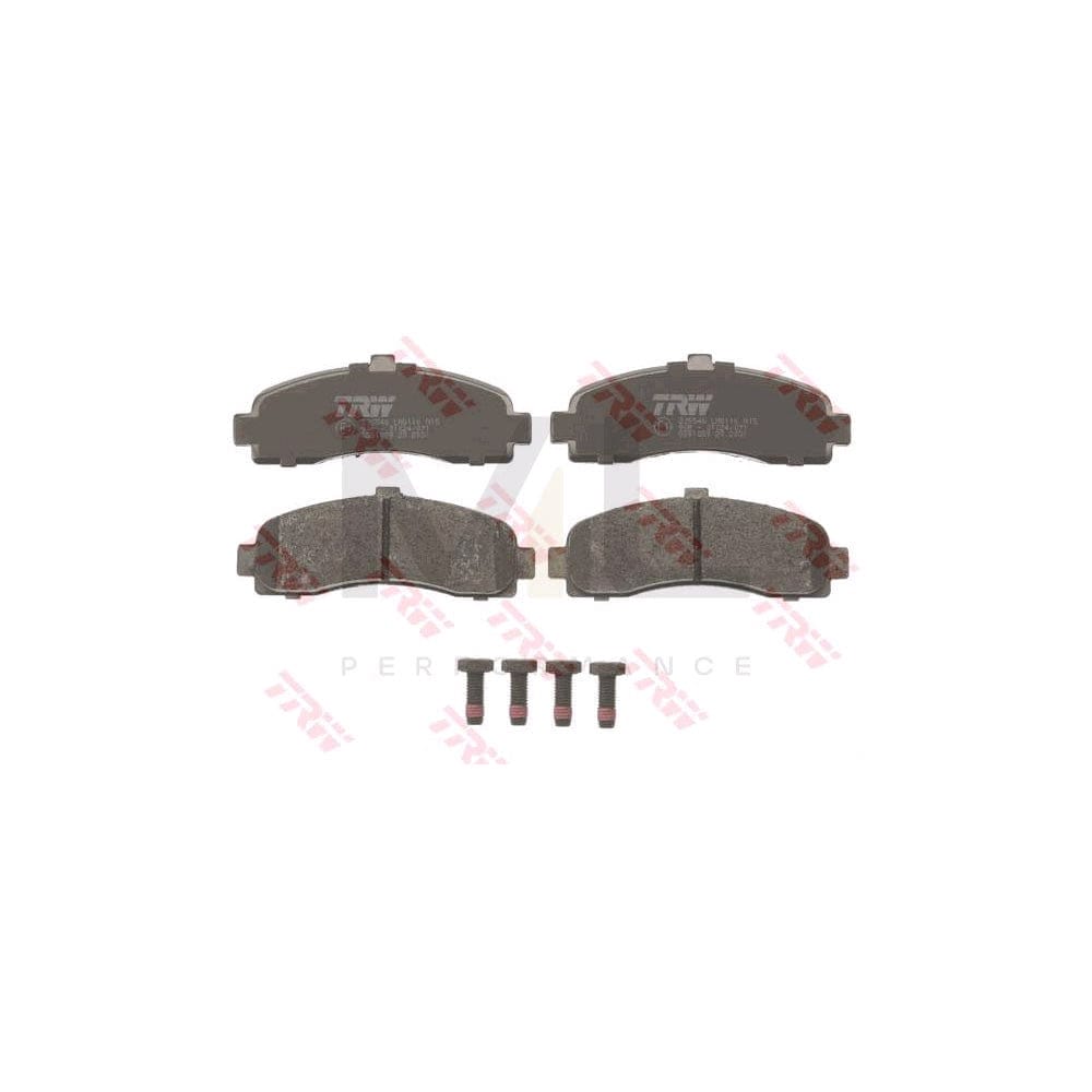 TRW Cotec Gdb1059 Brake Pad Set For Nissan Micra Ii Hatchback (K11) Not Prepared For Wear Indicator, With Brake Caliper Screws, With Accessories | ML Performance Car Parts