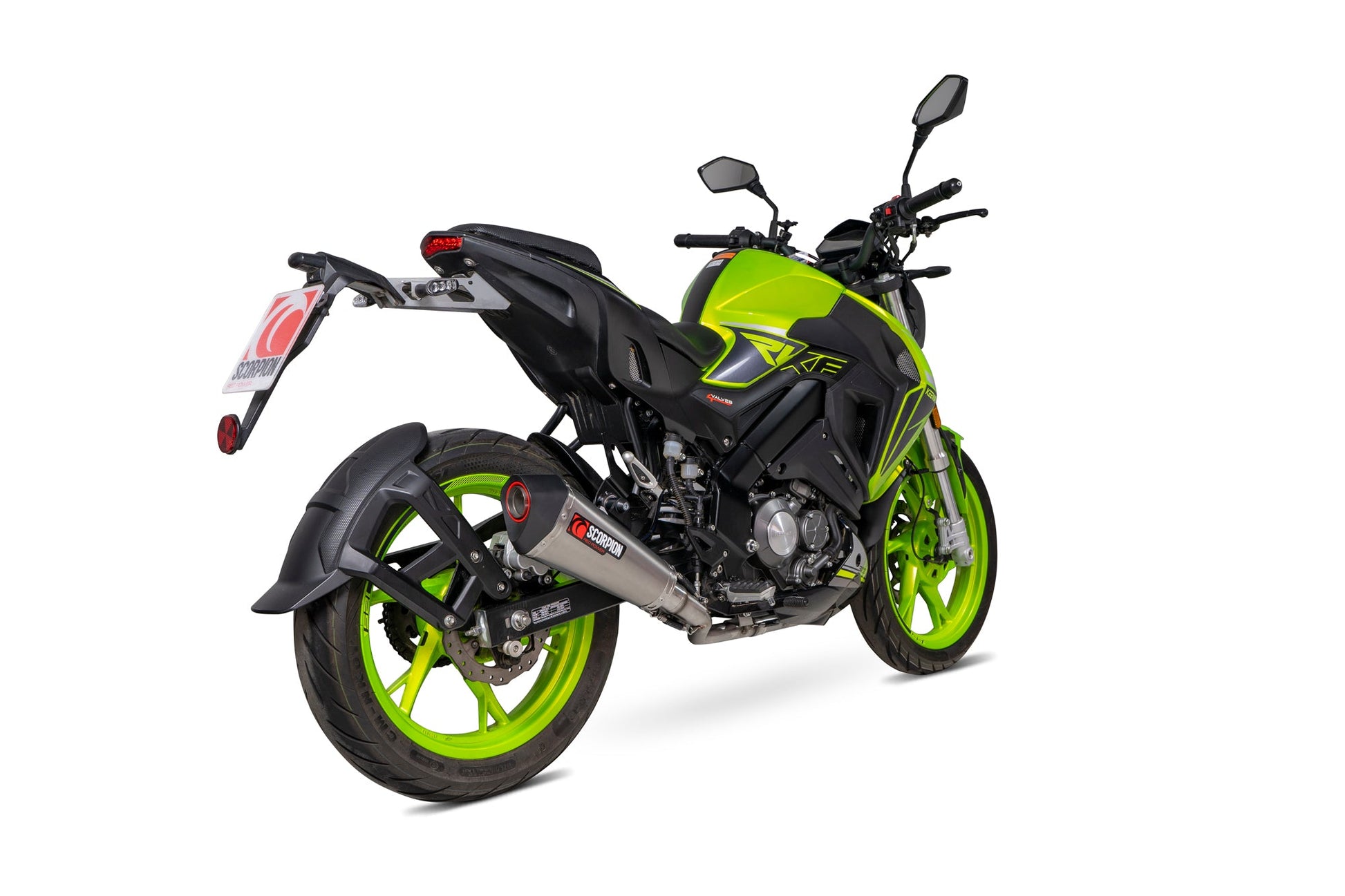 Scorpion RKE51TEO Keeway RKF 125 Serket Taper Full System - Titanium Sleeve | ML Performance US US