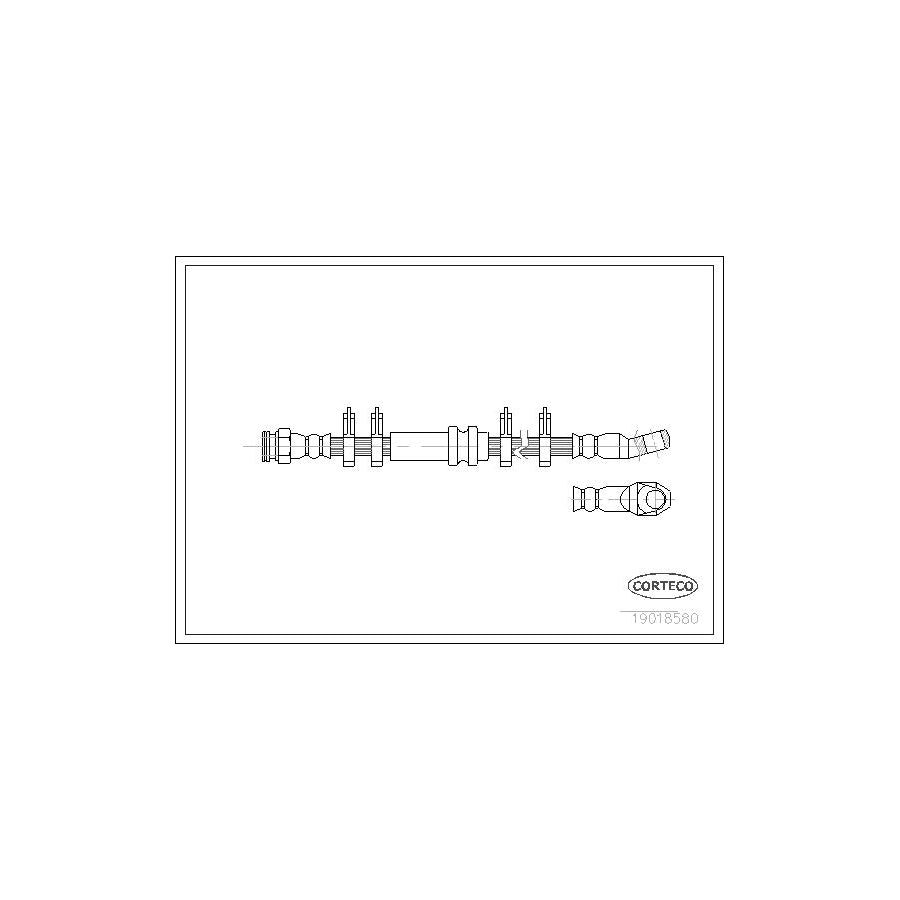 Corteco 19018580 Brake Hose