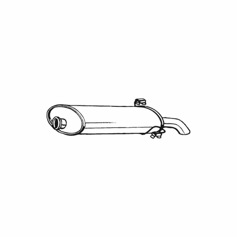 Bosal 190-035 Rear Silencer for Peugeot 306
