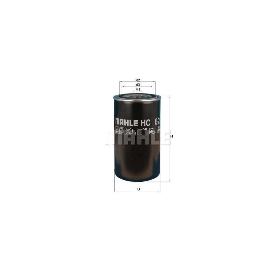 Mahle Original HC62 Hydraulic Filter, Automatic Transmission