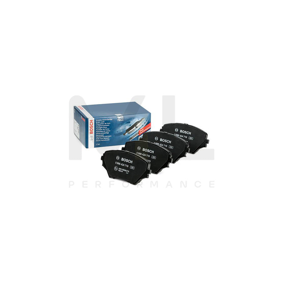 Bosch 0986424719 Brake Pad Set For Toyota Rav4 Ii Off-Road (Xa20) With Anti-Squeak Plate BP430 | ML Performance Car Parts