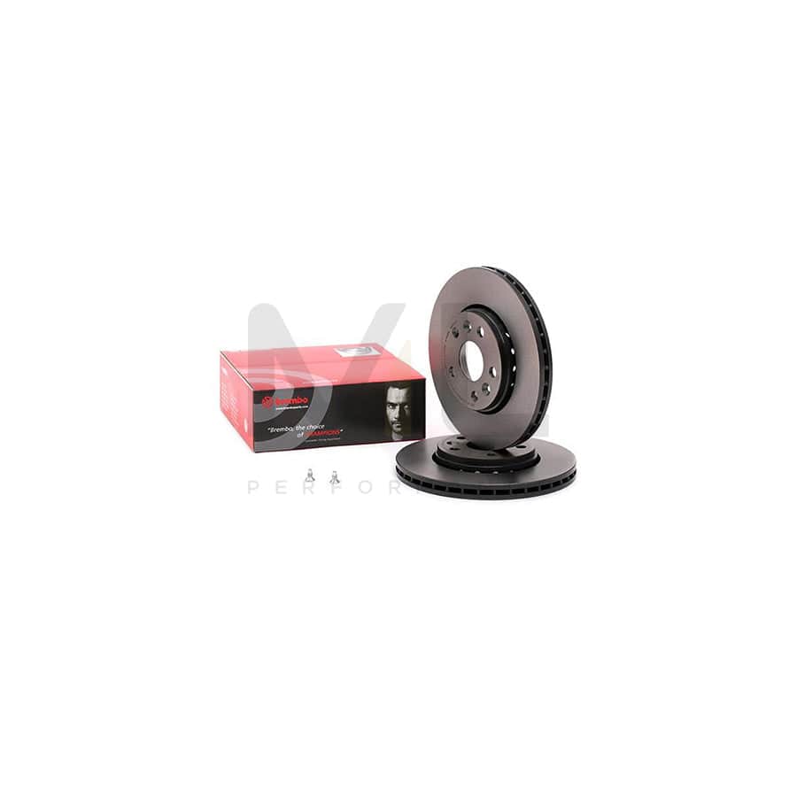 BREMBO COATED DISC LINE 09.A727.21 Brake Disc Internally Vented, Coated, High-carbon, with bolts/screws | ML Performance Car Parts
